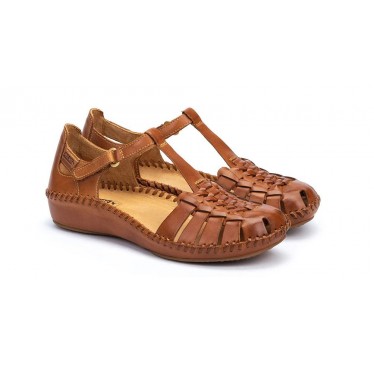 SANDALEN PIKOLINOS VALLARTA 655-0064  BRANDY