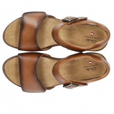 CLARKS LIZBY SANDALEN  CUERO