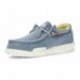 SCHOENEN DUDE WALLY WASHED 1115  BLUE_STONE