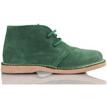 ARANCHA PISACACAS COMODOS UNISEX PIEL  VERDE