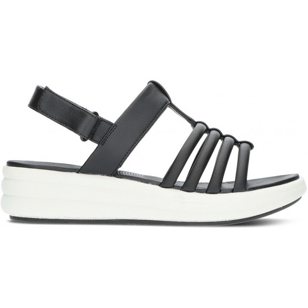 CLARKS DRIFT EASE SANDALEN BLACK CLARKS DRIFT EASE SANDALEN BLACK