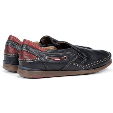 FLUCHOS 9883 TORNADO MARINER MOCASSIN MAN  MARINO_TERRACOTA