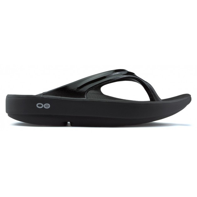 OOFOS OOLFAS CHANCLAS BLACK OOFOS OOLFAS CHANCLAS BLACK