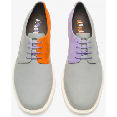 CAMPER JUDDIE SCHOENEN K201003  GRIS_NARANJA