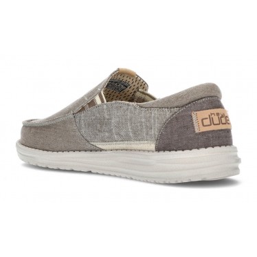 SCHOENEN DUDE THAD D1119  CHAMBRAY_WALNUT