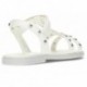 SANDALEN GEOX KARLY J2535I  BLANCO