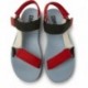 SANDALEN CAMPER MATCH K100539  ROJO