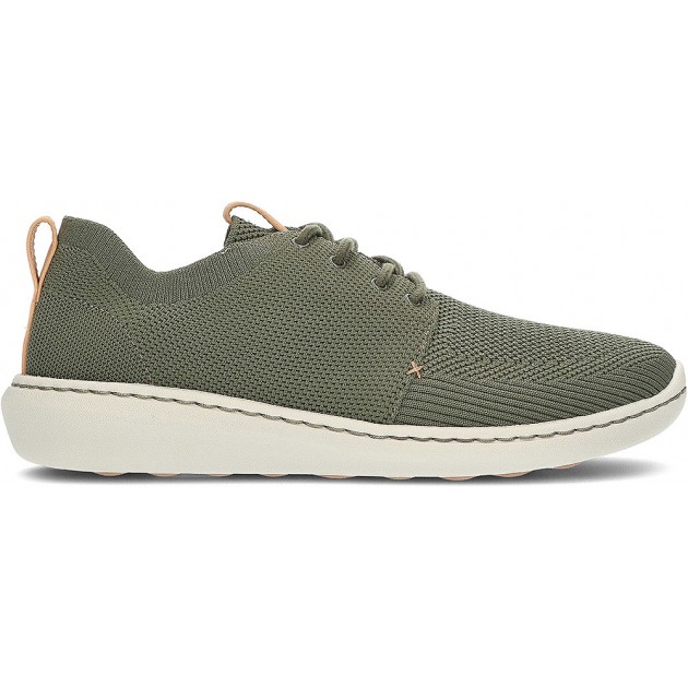 CLARKS STEP URBAN MIX-schoenen KAKI CLARKS STEP URBAN MIX-schoenen KAKI