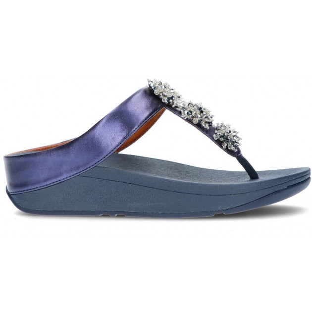 FITFLOP GALAXY TOE-THONGS SANDALEN BLUE FITFLOP GALAXY TOE-THONGS SANDALEN BLUE