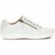 CLARKS NALLE KANTEN SNEAKERS  WHITE