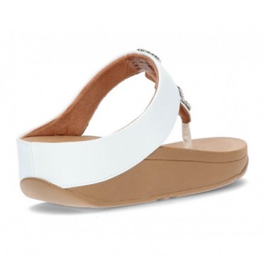 FITFLOP FIJNE SPARKLE SANDALEN  WHITE