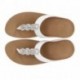 FITFLOP FIJNE SPARKLE SANDALEN  WHITE