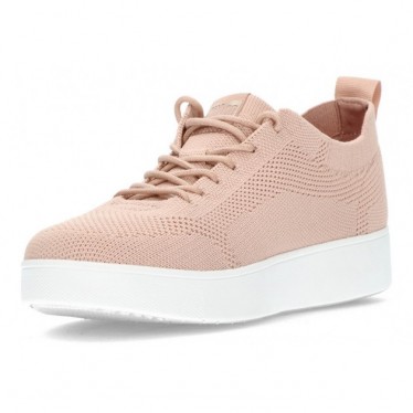 FITFLOP RALLY TONAL GEBREIDE SNEAKERS  BLUSH