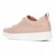 FITFLOP RALLY TONAL GEBREIDE SNEAKERS  BLUSH