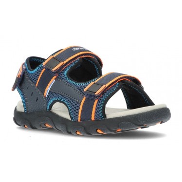 SANDALEN GEOX STRADA J1524A  NAVY