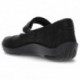 ARCOPEDISCHE ELASTISCHE BALLERINA'S 4043  BLACK