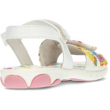 SANDAAL LELLY KELLY LK55521 GIRAF EN OLIFANT  WHITE