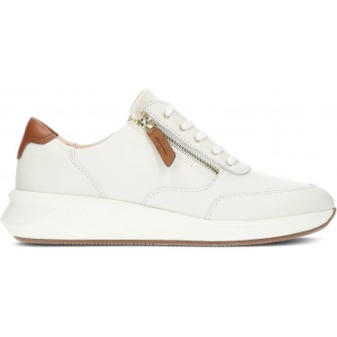 CLARKS UN RIO SNEAKERS MET RITS  WHITE