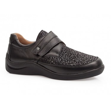 CASUAL DIABETISCHE ELASTISCHE CALZAMEDI SCHOENEN  NEGRO