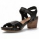 SANDALEN CLARKS UN PALMA VIBE  NEGRO