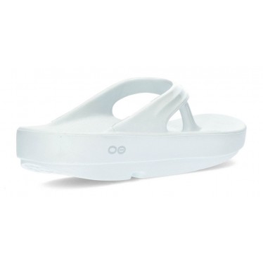 OOFOS OOLFAS CHANCLAS  WHITE