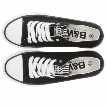 BYW BASIC CANVAS SNEAKERS 52715  NEGRO