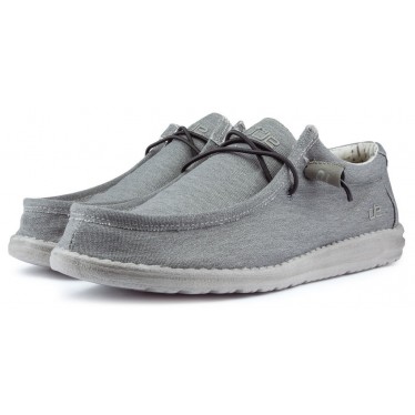ZAPATOS DUDE WALLY STRETCH M  GRAY