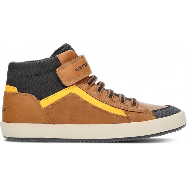 SNEAKERS GEOX GISLI J265CA  BROWN