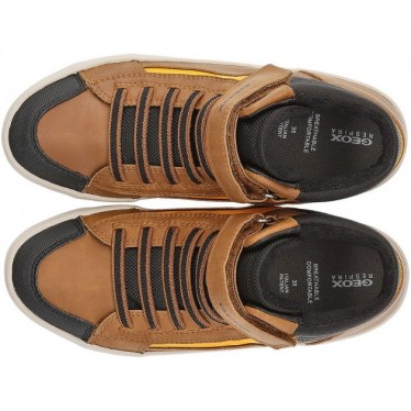 SNEAKERS GEOX GISLI J265CA  BROWN