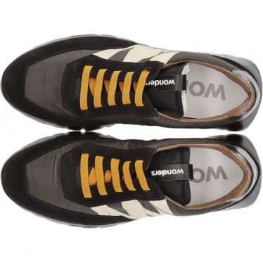 SNEAKERS WONDEREN TREND NYLON A-2422  NEGRO