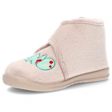 HUIS SLIPPERS VULLADI VOOR KIDS ALASKA 8120  PARDO