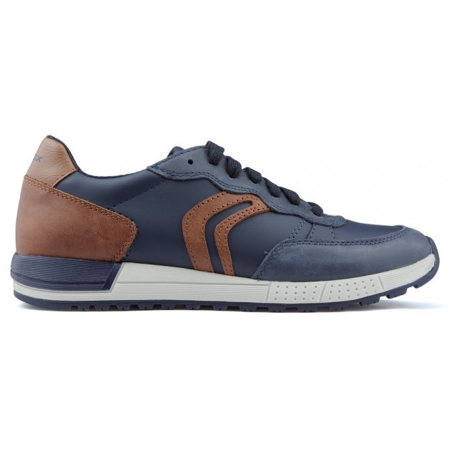 GEOX ALBEN sneakers  NAVY_COGNAC