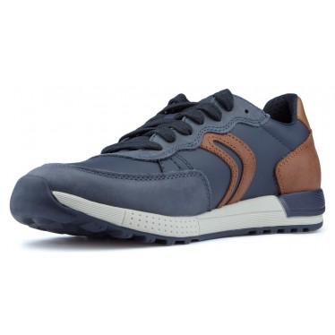 GEOX ALBEN sneakers  NAVY_COGNAC