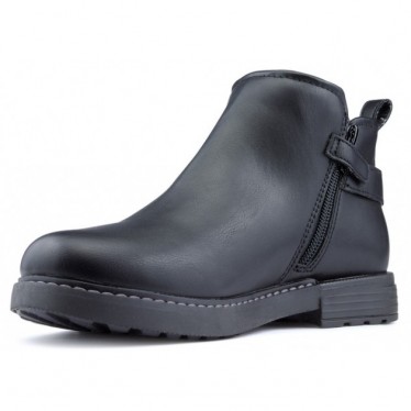 GEOX J ECLAIR GD SYNT LAARZEN  BLACK