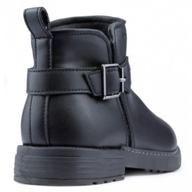 GEOX J ECLAIR GD SYNT LAARZEN  BLACK