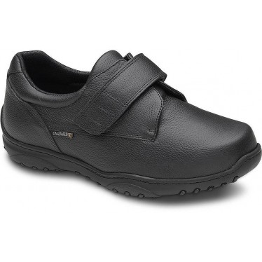 CALZAMEDI SCHOENEN MET KLITTENBAND 2090  NEGRO