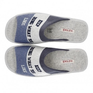 HUISHOUDELIJKE SLIPPERS VULLADI 4554V ORGANIC  AZUL