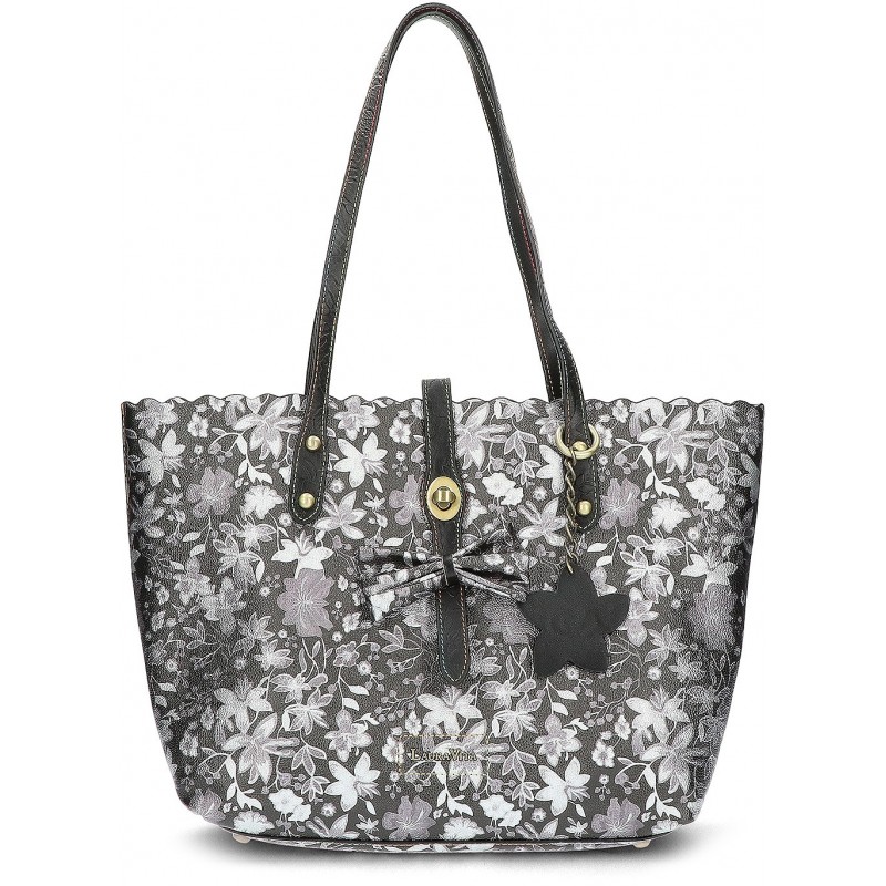 LAURA VITA SAC 3771  BLACK_SILVER