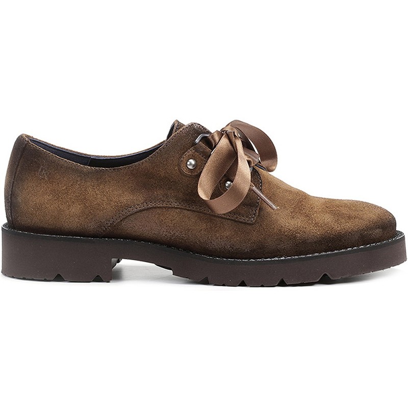 VLOEIENDE SCHOENEN D8378 XINIA  MARRON