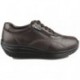 JOYA TOKYO ZAPATO MUJER CORDONES CREMALLERA  MARRON