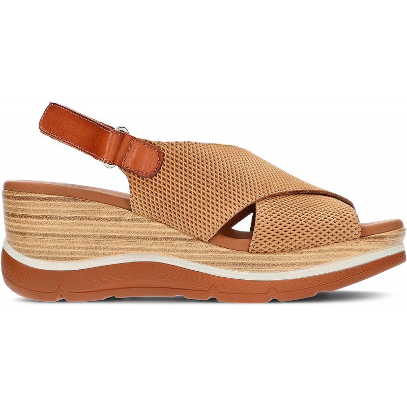 SANDALEN PAULA URBAN 3-300 NABUK  TABACO