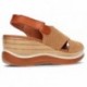 SANDALEN PAULA URBAN 3-300 NABUK  TABACO