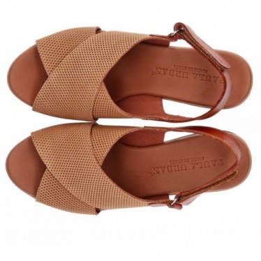 SANDALEN PAULA URBAN 3-300 NABUK  TABACO
