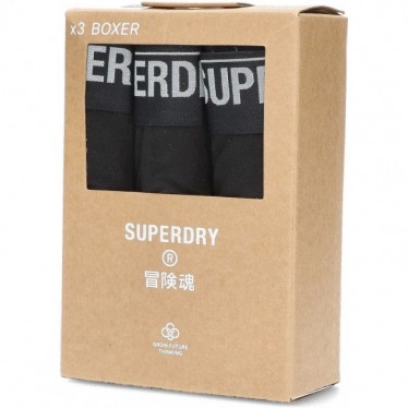 SUPERDRY BOXERSHORT M3110342 PARTIJ VAN 3  BLACK_BLACK