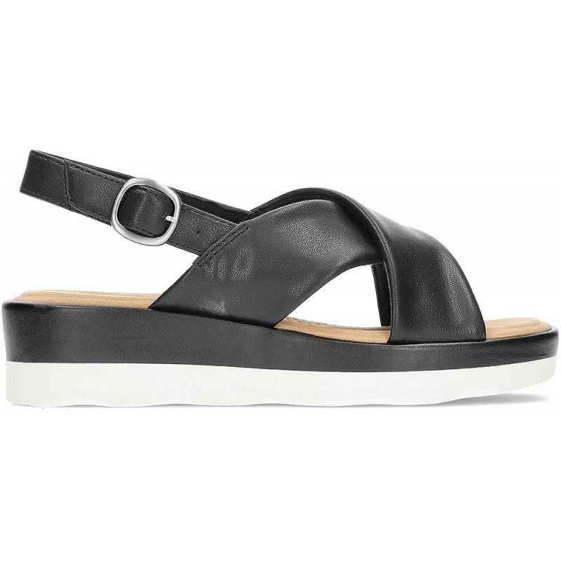 CLARKS CLARA COVE SANDALEN  BLACK