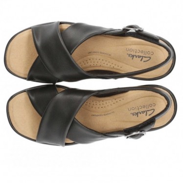 CLARKS CLARA COVE SANDALEN  BLACK