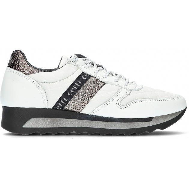 CETTI GEVOERDE SNEAKERS C-847 BLANCO CETTI GEVOERDE SNEAKERS C-847 BLANCO