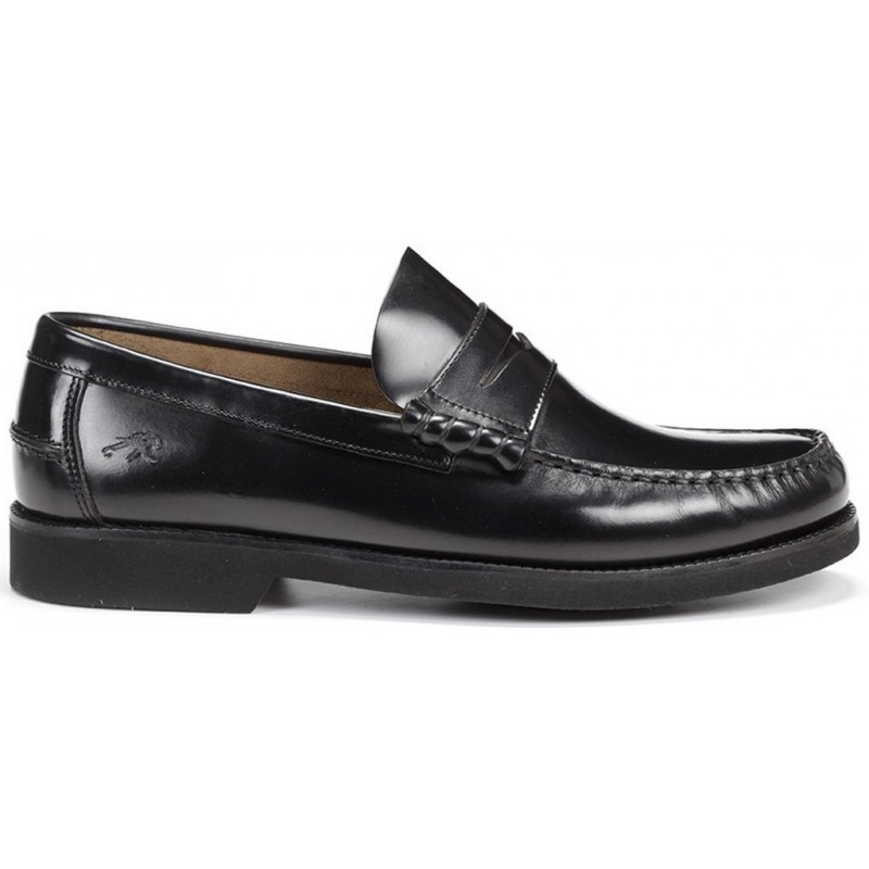 FLUCHOS F0047 STAMFORD MOCASIN MAN  NEGRO