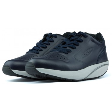 MBT 1997 LEREN WINTER VROUWENSCHOENEN  NAVY