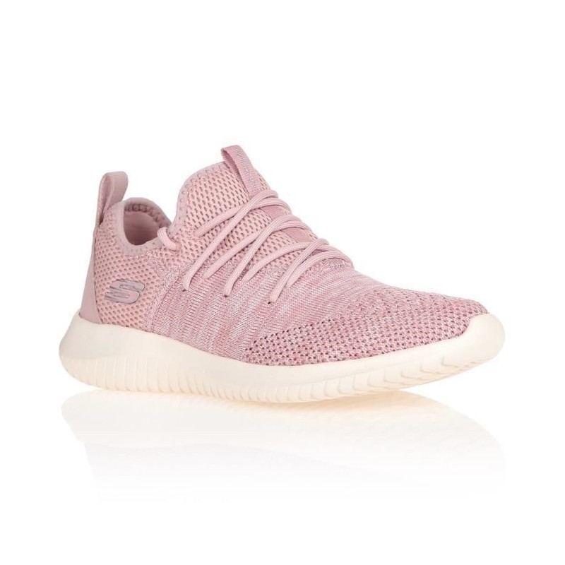 SKECHERS ULTRA FLEX WINDSONG SNEAKERS  ROSA
